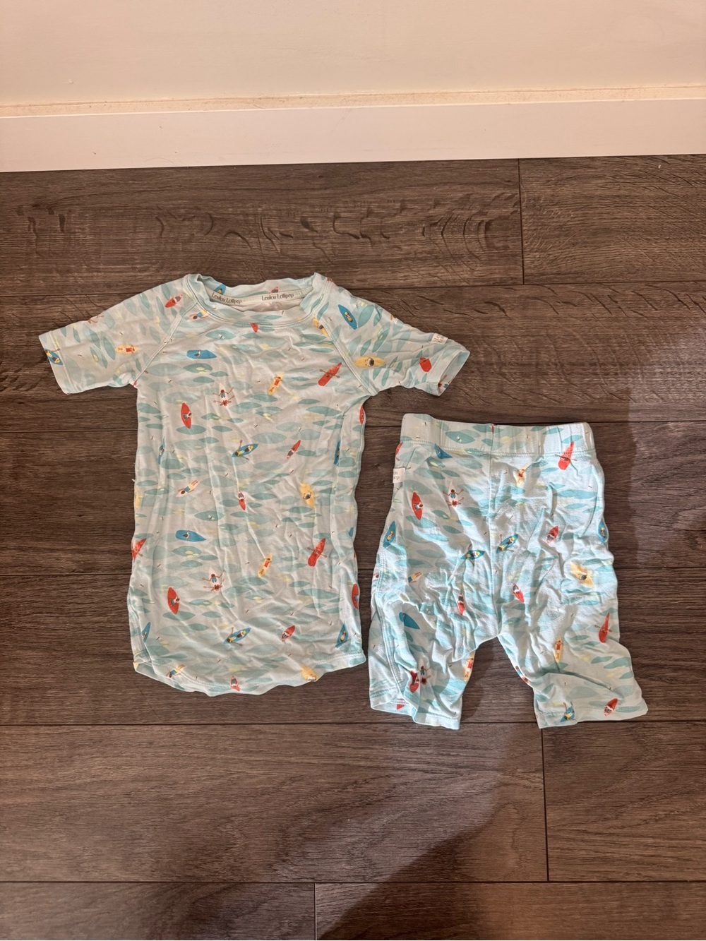 Loulou Lollipop Kayaks Short Baby Pajamas Set